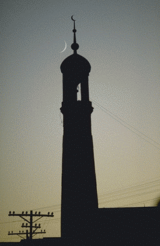 Id Kah Mosque at Night